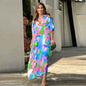 Marnie - Vibrant Abstract Dress
