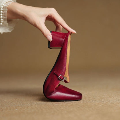 Meyra Leather Mules