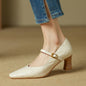 Orvane Mary Jane Leather Pumps