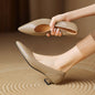Velena Sculpted Leather Pumps