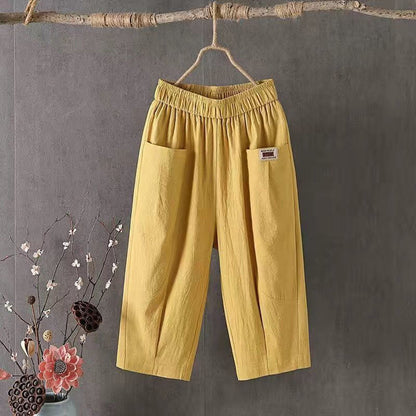 Noelia - Cropped Drift Pants