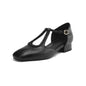 Estelle | Retro Leather Flats