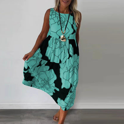 Belle - Sleeveless Maxi Dress