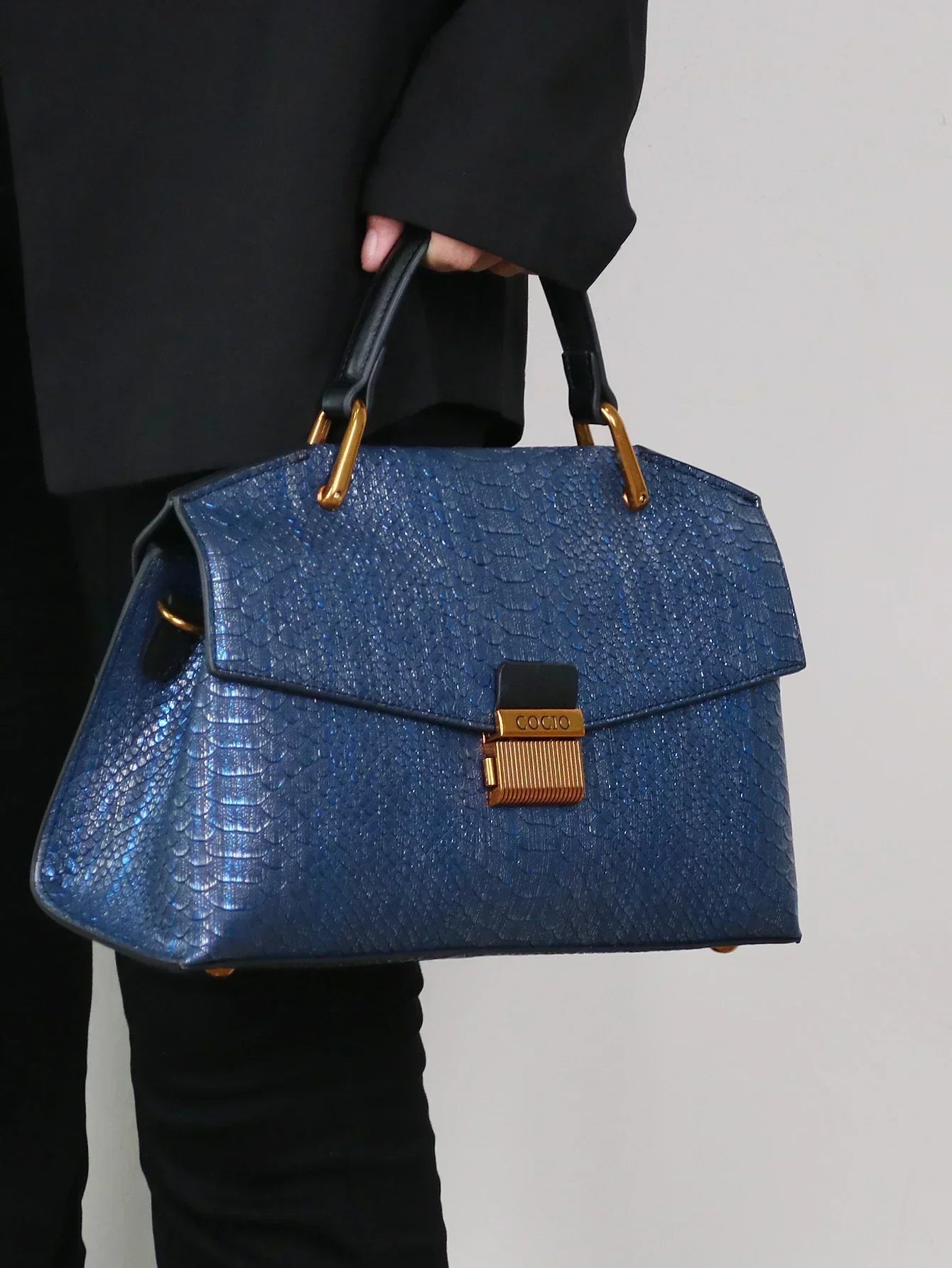 Addison - Python Tote