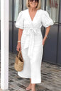 Natasha - Elegant V-Neck Dress
