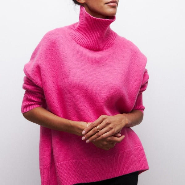Verena | Turtleneck Knit Sweater