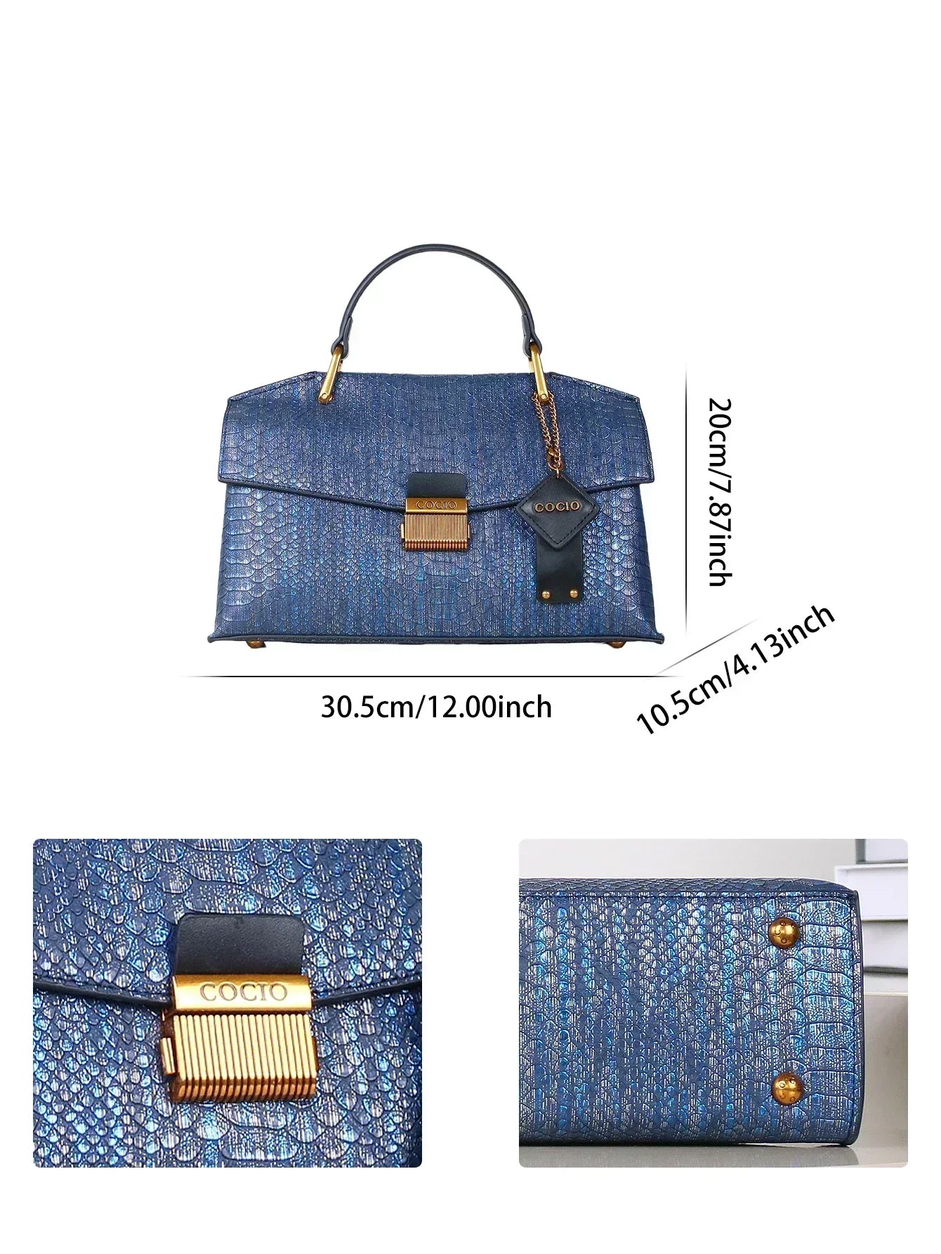 Addison - Python Tote