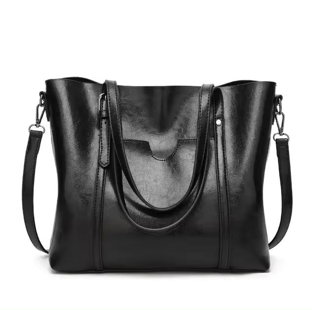 Evelyn - Sleek Leather Shoulder Bag