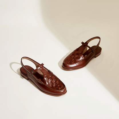 Eliara - Woven Charm Sandals