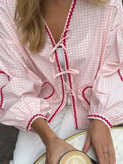 Irissa - Heart Blouse