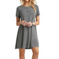 Halina - Minimalist Shirt Dress