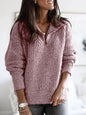 Margo | Soft Zip Comfort Sweater