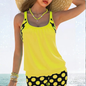 Azaria | Polka Dot Hollow-Out Bikini Set