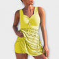 Isabella - Two-Piece Swimsuit Set with Skirt