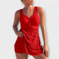 Isabella - Two-Piece Swimsuit Set with Skirt