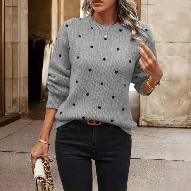 Nina | Textured Knitted Sweater