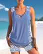 Sylvia - Tankini Featuring Geometric Print