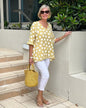 Bloomie - Stylish V-Neck Blouse