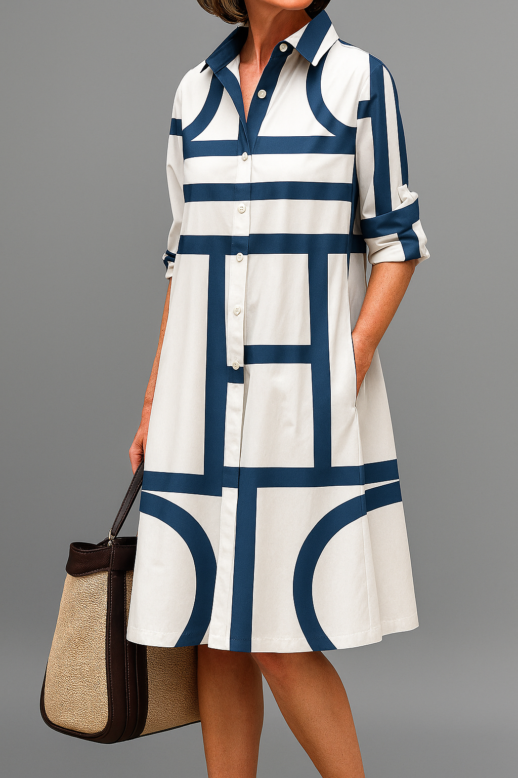 Susan | Elegant Midi Dress