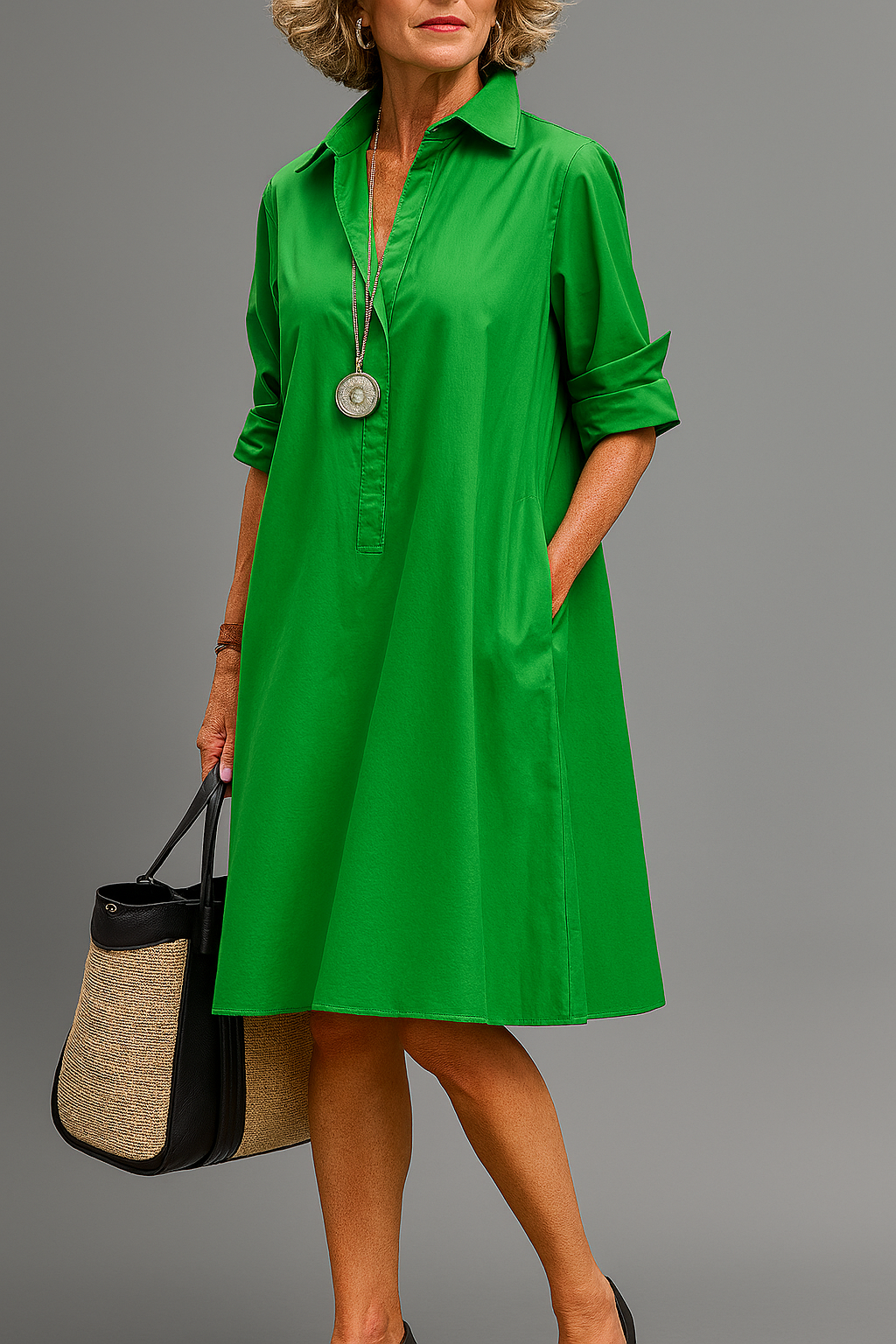 Susan | Elegant Midi Dress