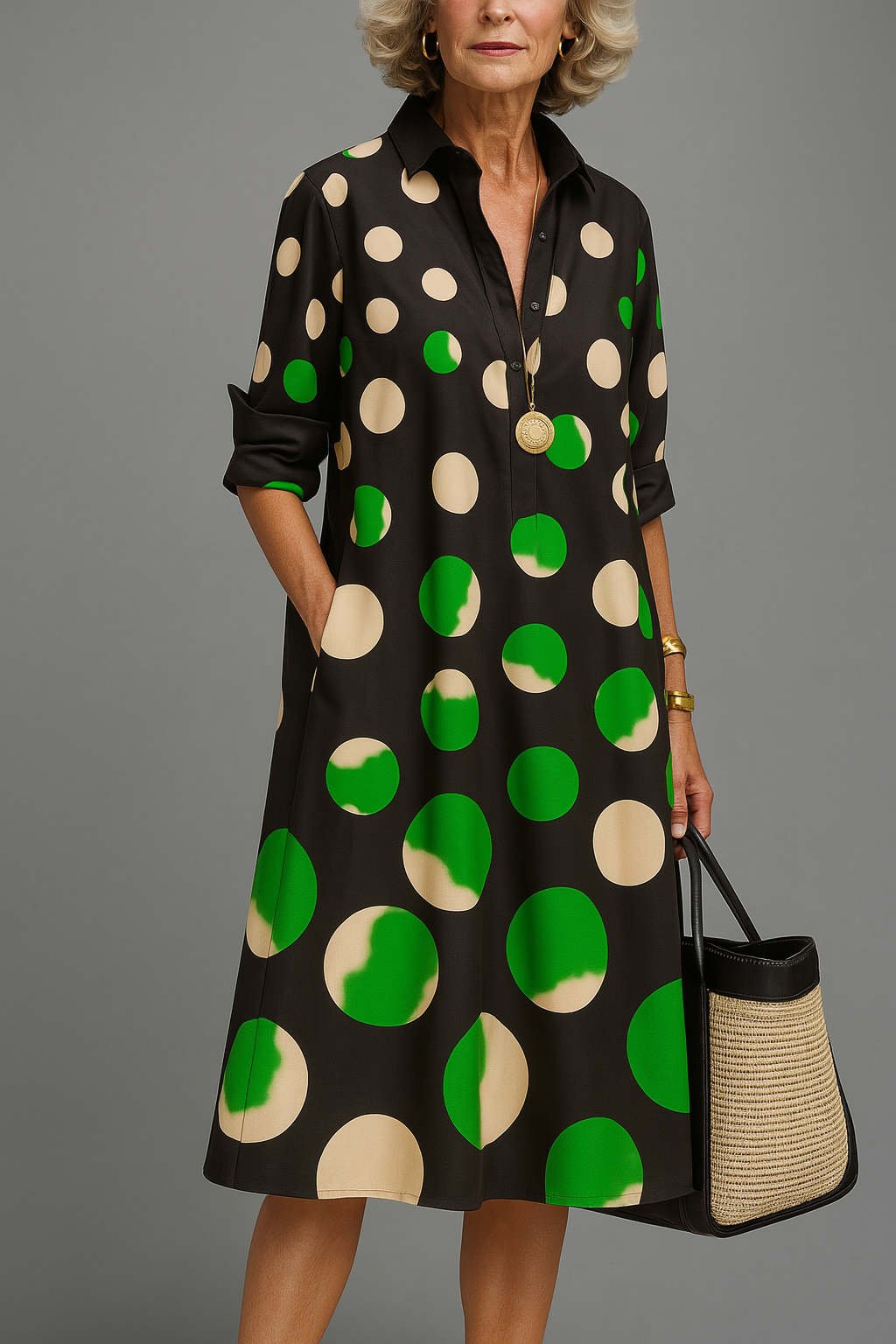 Susan | Elegant Midi Dress
