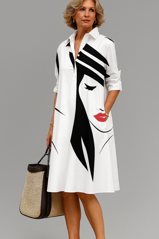 Angela - Art stylist dress