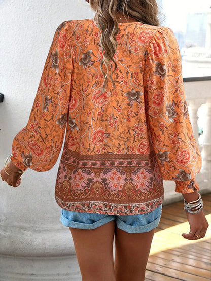 Luma - Summer Floral Top