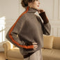 Louisa | Herringbone Luxe Turtleneck