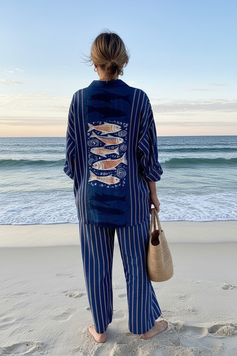 Zairine Linen Set