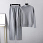 Michelle | Complete Two-Piece Cable Knit Lounge Set