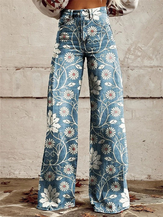 Savannah™ - High Waisted Wide Leg Trousers