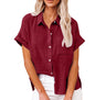 Miraqua - Timeless Button-Up Blouse