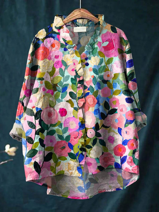 Alisa Linen Blouse
