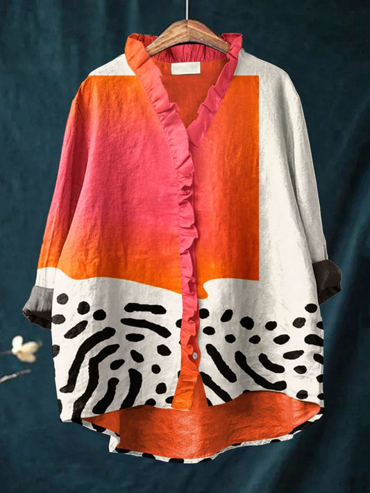 Melinda Linen Blouse