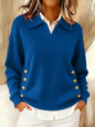Lorayne | Button Detail Knit Sweater