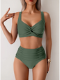 Shirley - Ruched Fabric Bikini