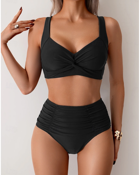 Shirley - Ruched Fabric Bikini
