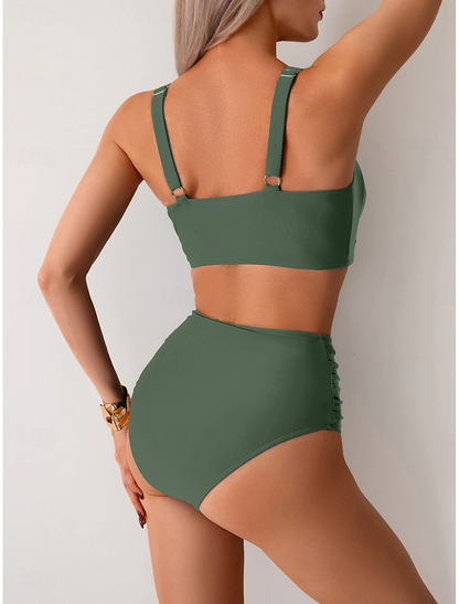 Shirley - Ruched Fabric Bikini