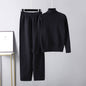 Michelle | Complete Two-Piece Cable Knit Lounge Set