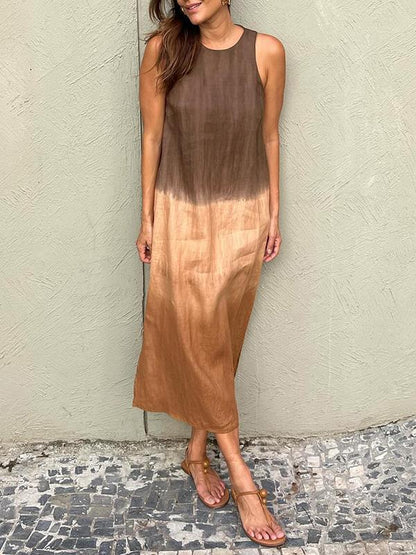 Heather - Casual Gradient Dress