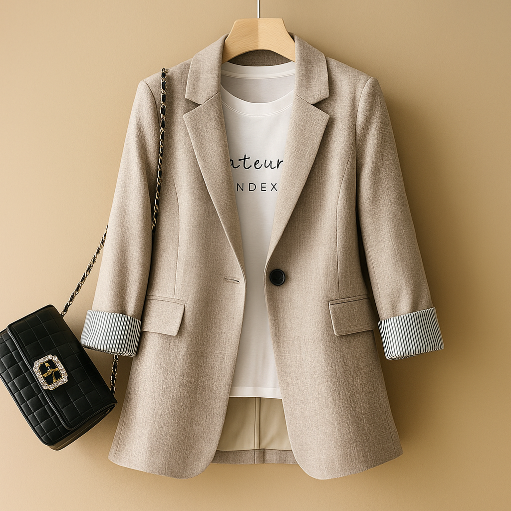Rive | Lightweight Long Sleeve Blazer for Women