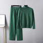 Michelle | Complete Two-Piece Cable Knit Lounge Set
