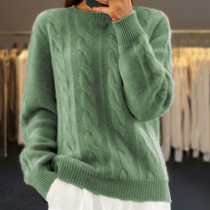 Evie | Soft Cable Sweater