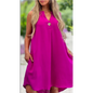 Elsie - Sleeveless V-neck Dress