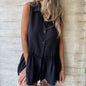 Aquira - Ruffle Buttoned Top