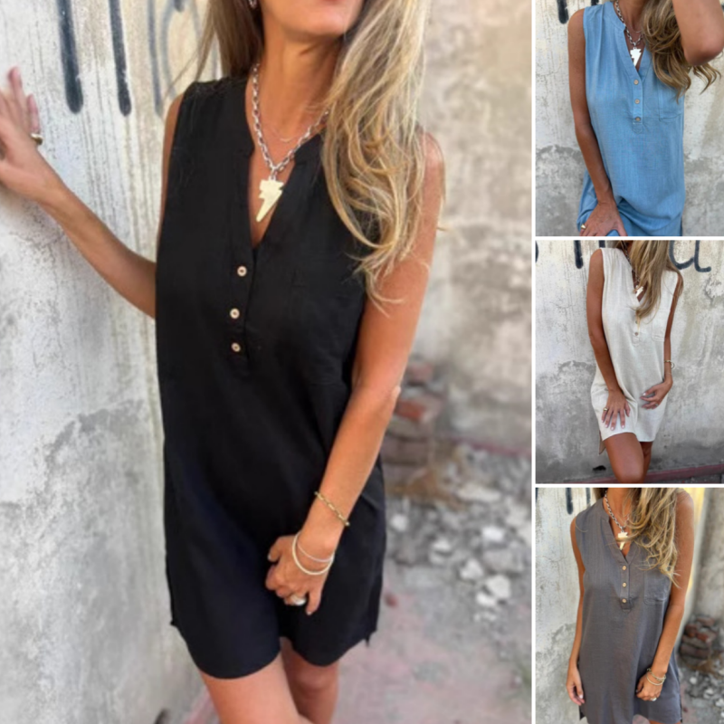 Isley - Classic Sleeveless Dress