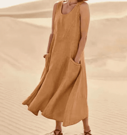 Zafrina - Elegant Dress with Pockets