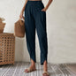 Essari - Split Hem Pants